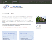 Tablet Screenshot of labcell.com